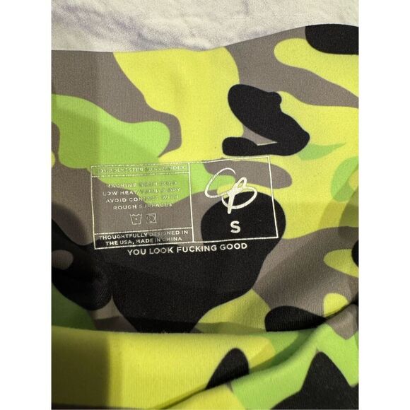 Celestial Bodiez OG Ultra High Rise Leggings in 'Hidden in Neon' Size Small - Picture 4 of 7